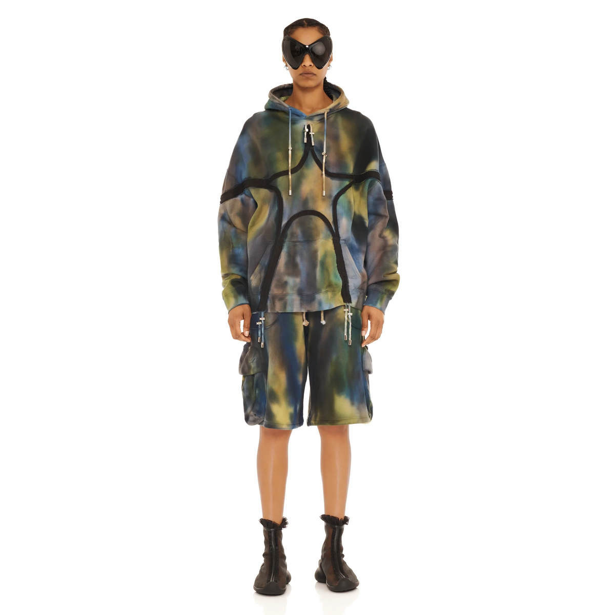 Collina Strada | Aurora Star Hoodie 100% Deadstock Cotton