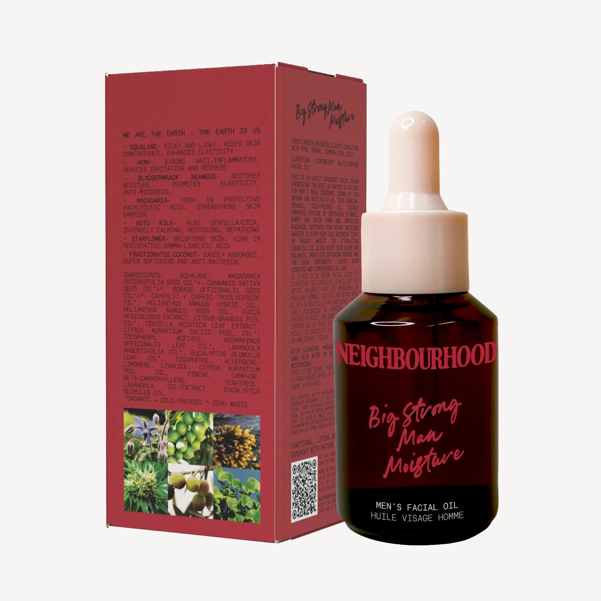 Big Strong Man Moisture Men's Facial Oil Neighbourhood Botanicals