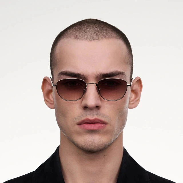 Chimi | Polygon Silver Burgundy Gradient Chimi