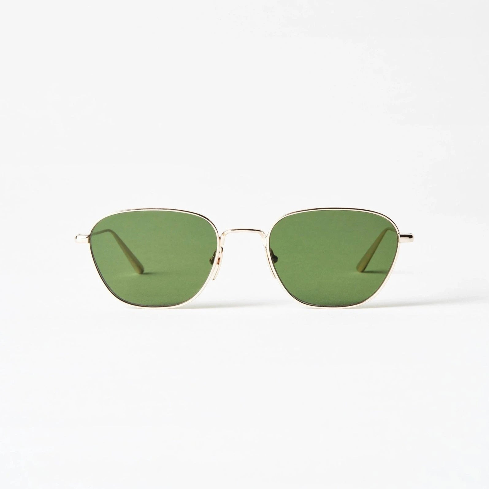 Chimi | Polygon Soft Gold Green Chimi Eyewear