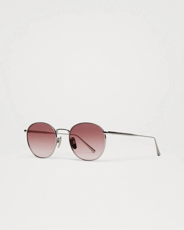 Chimi | Round Silver Burgundy Gradient Chimi