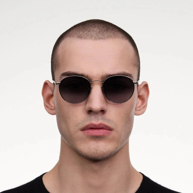 Chimi | Round Silver Grey Gradient Chimi