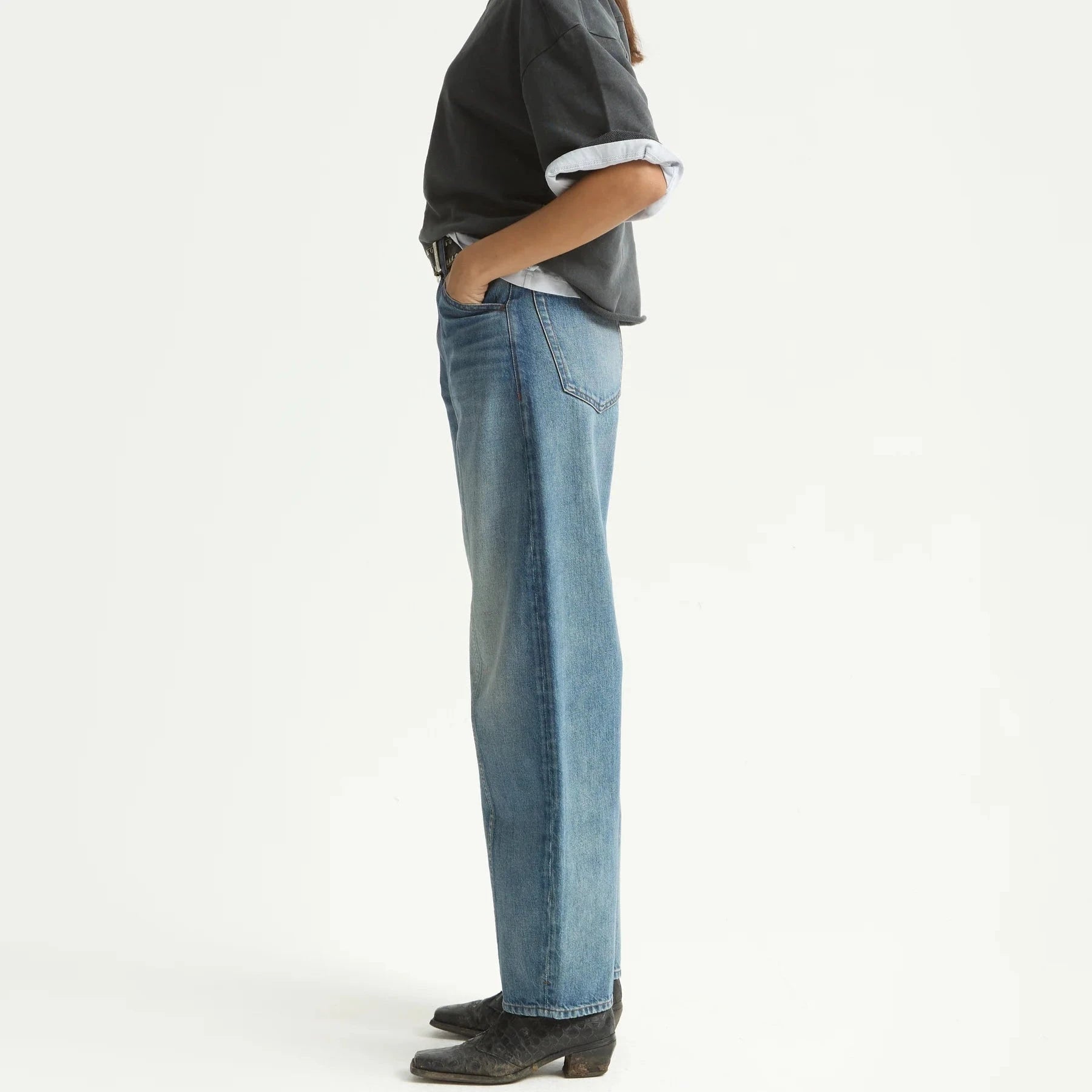 Dala | Lido Ankle Jeans | Smoke Blue DALA