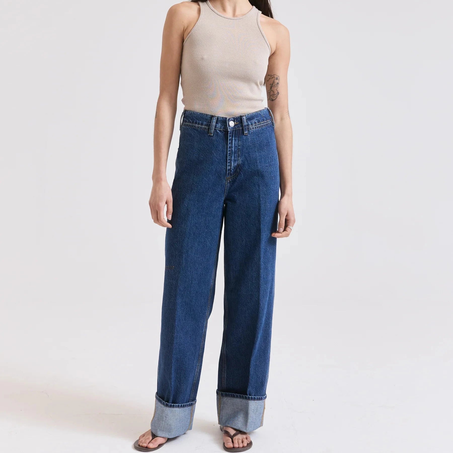 Dala | Starch Jean | Flat Blue DALA 24