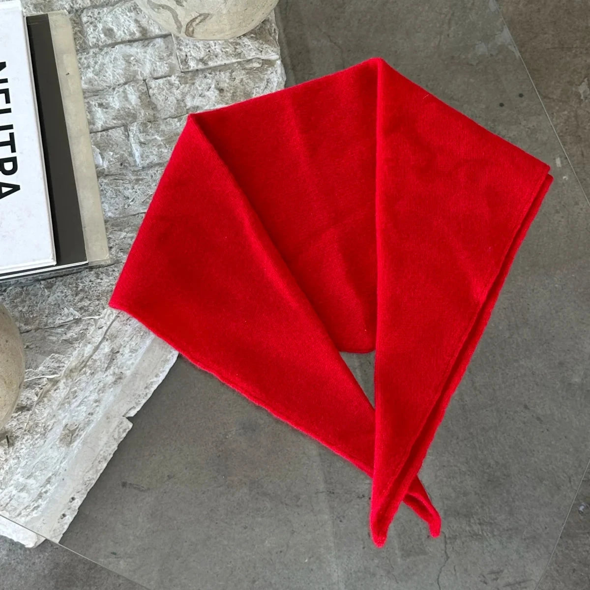 Le Bon Shoppe | Cashmere Bandana Bristol General Store red