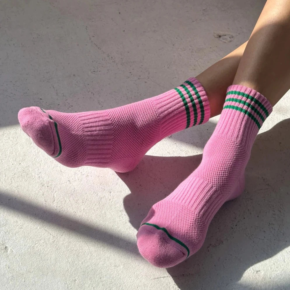 Le Bon Shoppe Girlfriend Socks Socks LE BON SHOPPE Rose Pink