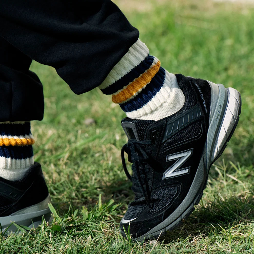 ROTOTO | Coarse Ribbed Oldschool Crew Socks Socks ROTOTO