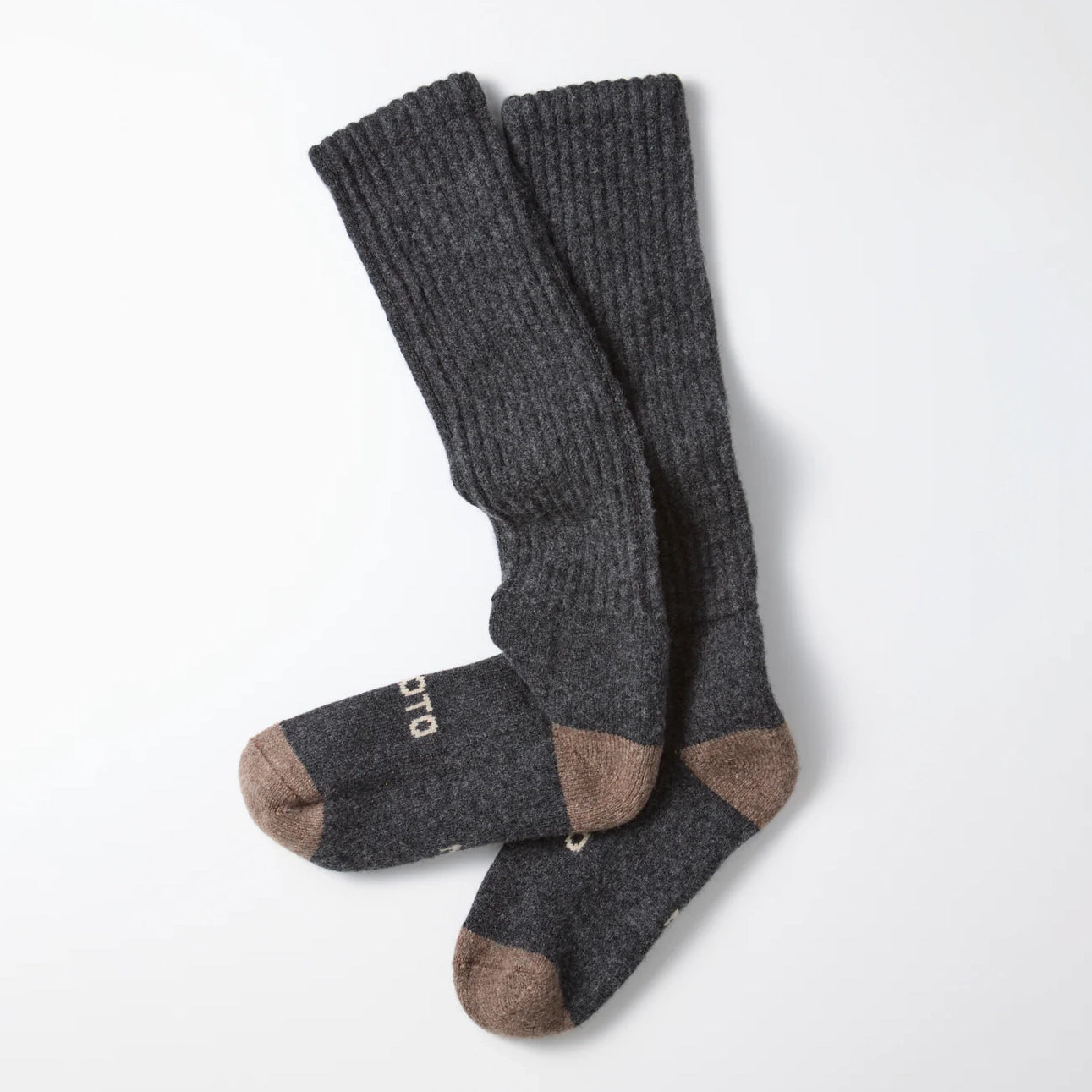 ROTOTO | Merino Lambs Wool High Socks Socks ROTOTO charcoal Small
