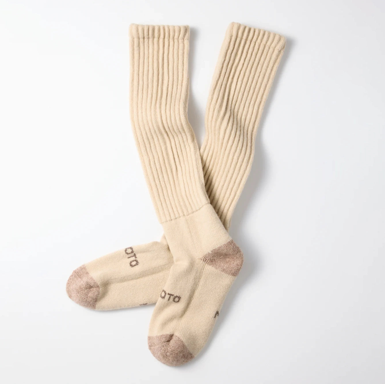ROTOTO | Merino Lambs Wool High Socks Socks ROTOTO ivory Small