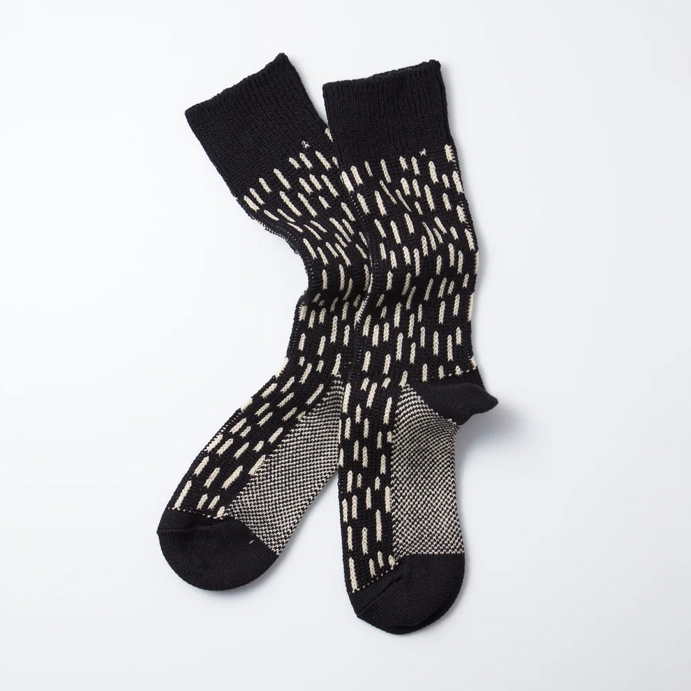 ROTOTO | Rain Drop Crew Socks Socks ROTOTO