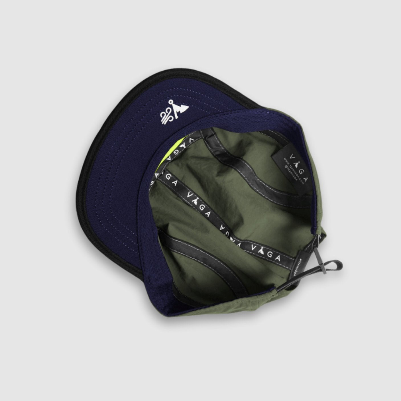 VÅGA Fell Cap | Weather Resistant | Utility Green Navy VÅGA
