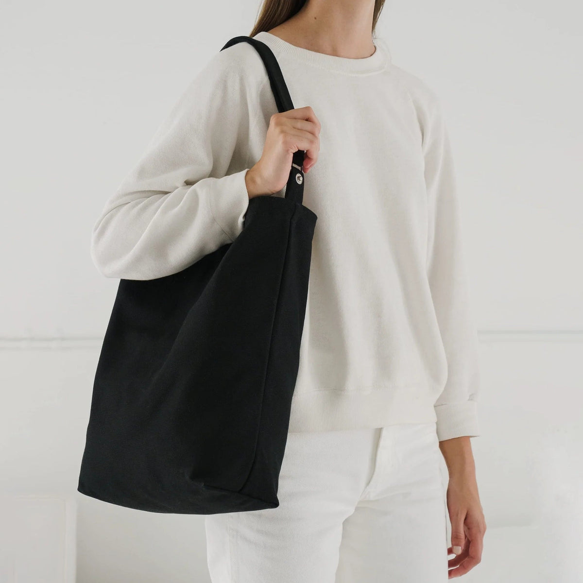 Baggu best sale leather tote