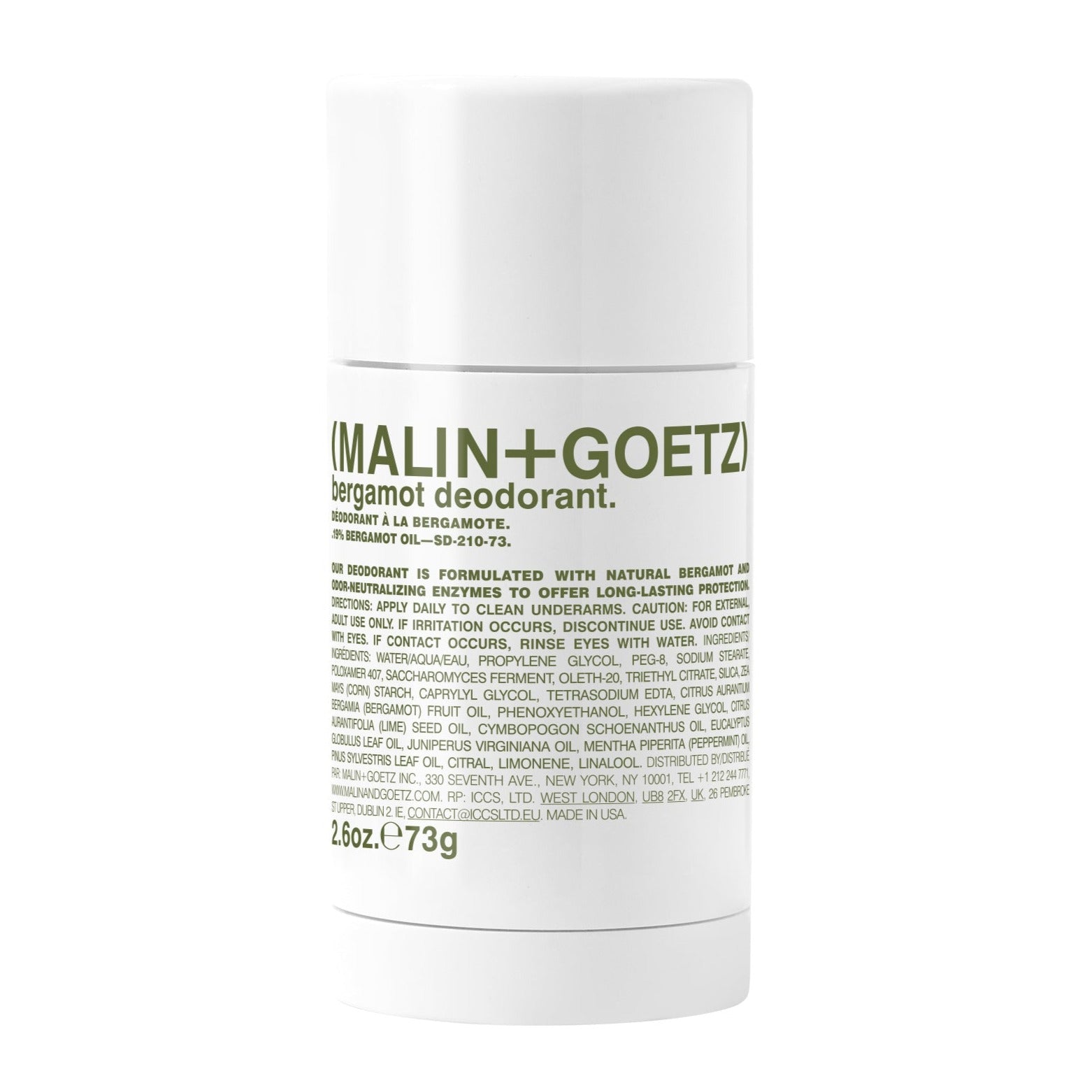Malin + Goetz Bergamot Deodorant MALIN+GOETZ