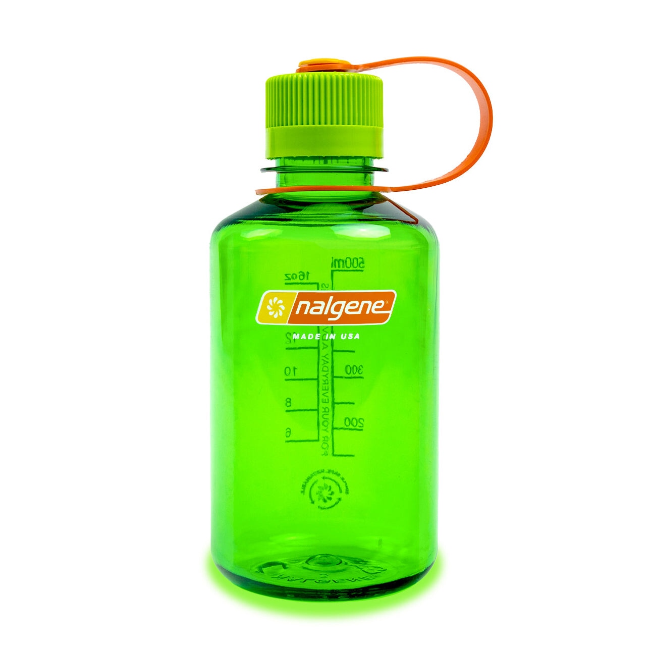 Nalgene | 0.5L / 16oz Narrow Mouth Sustain Water Bottle | Melon Ball NALGENE