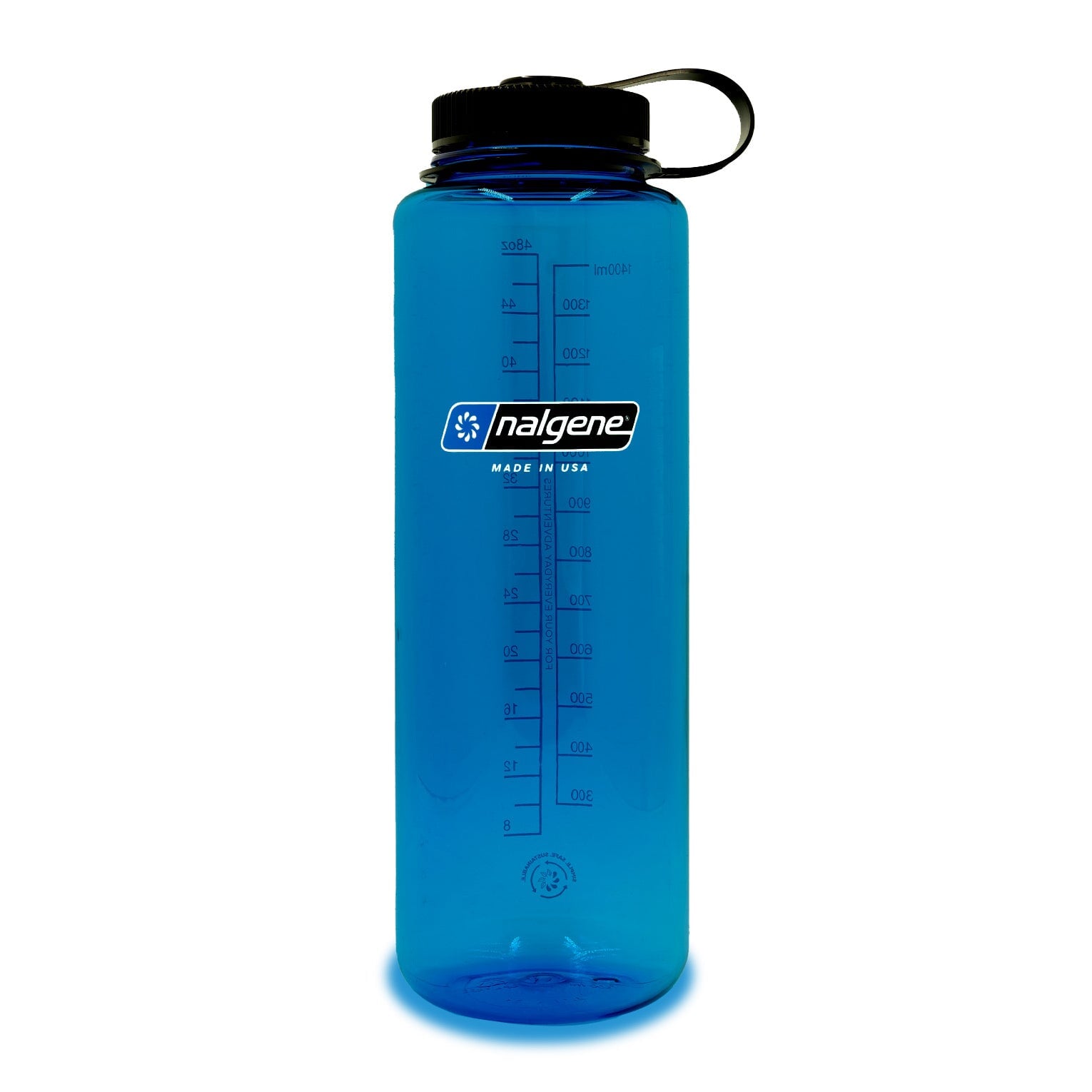 Nalgene | 1.5L / 48oz Wide Mouth Sustain Water Bottle | Slate Blue NALGENE