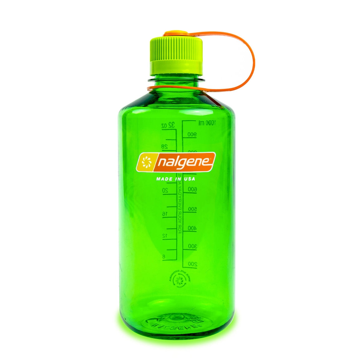 Nalgene | 1L / 32oz Narrow Mouth Sustain Water Bottle | Melon Ball NALGENE