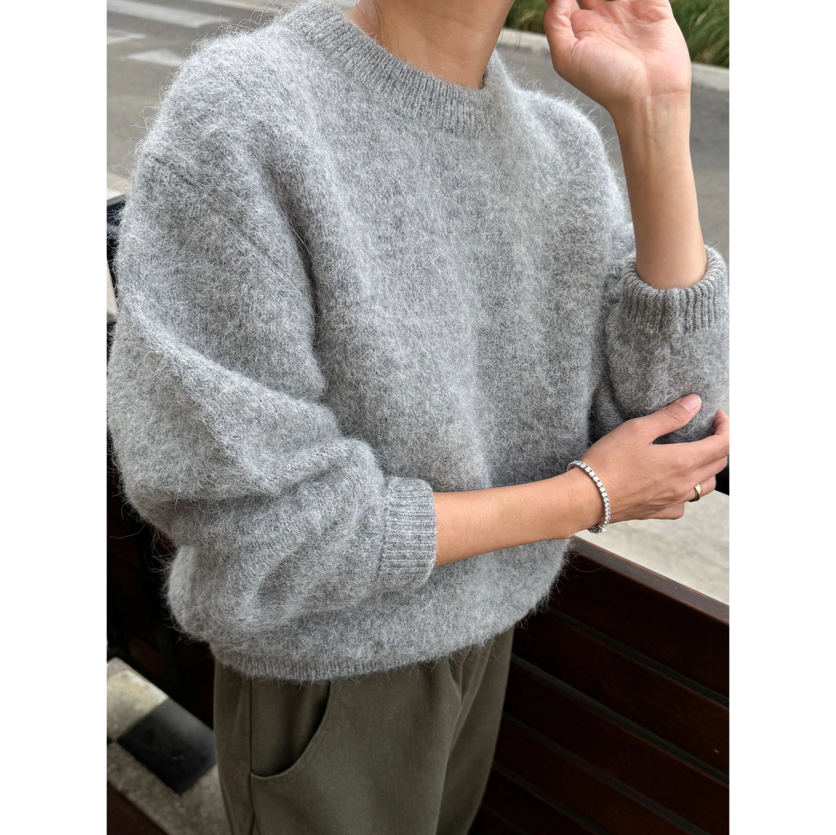 Elio Crew Neck Sweater