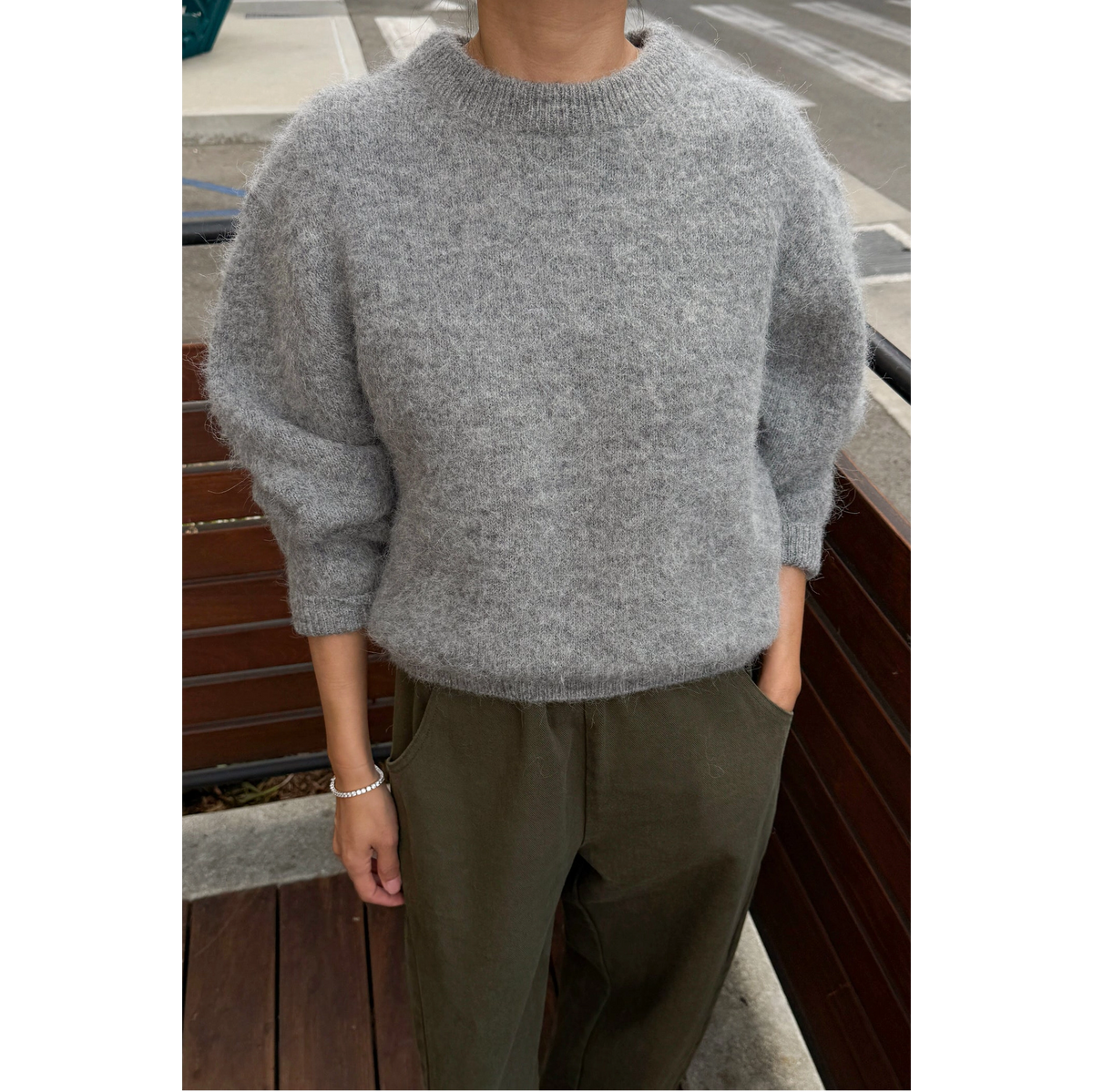 Elio Crew Neck Sweater