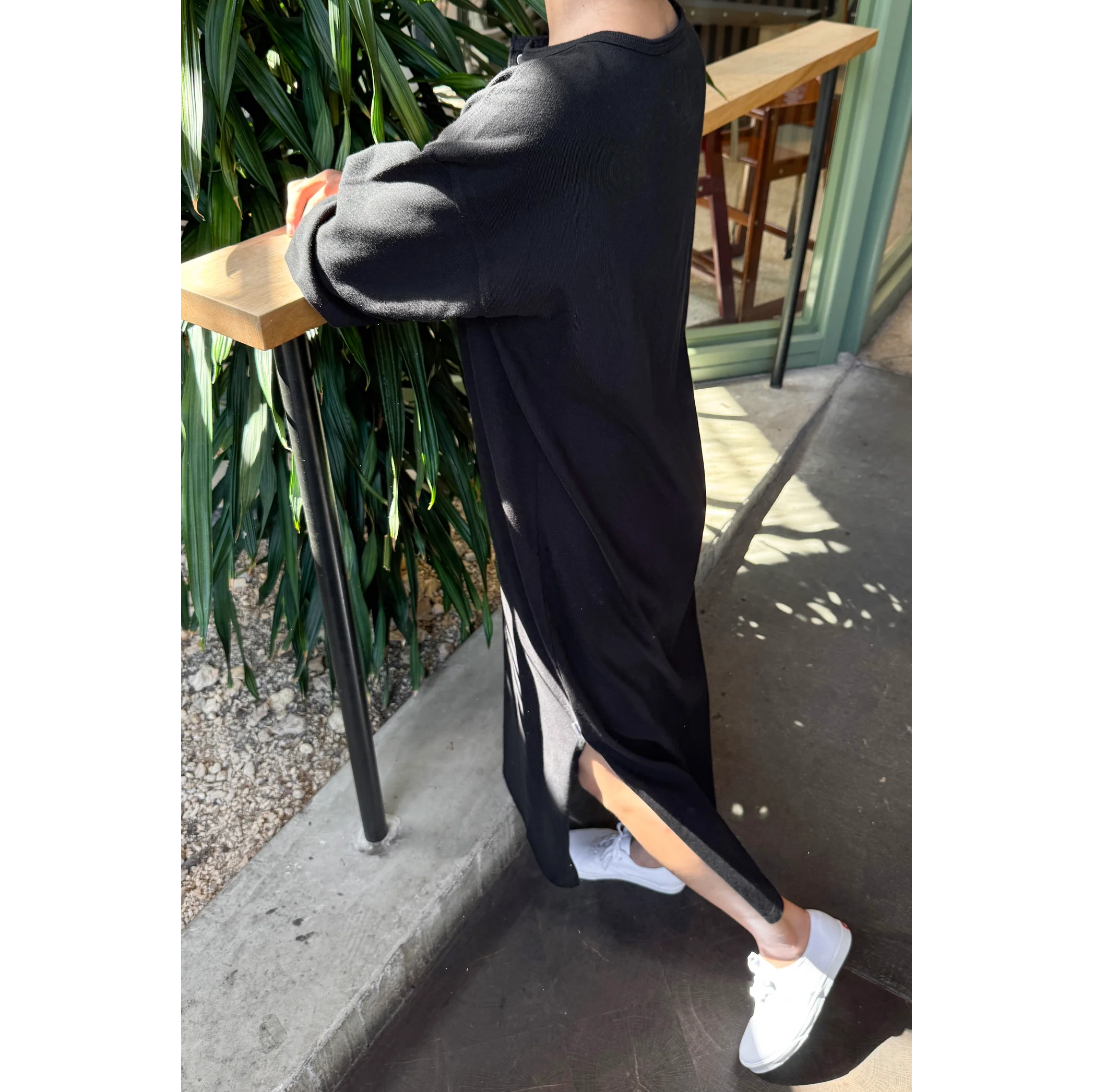 Soft Jersey Henley Dress