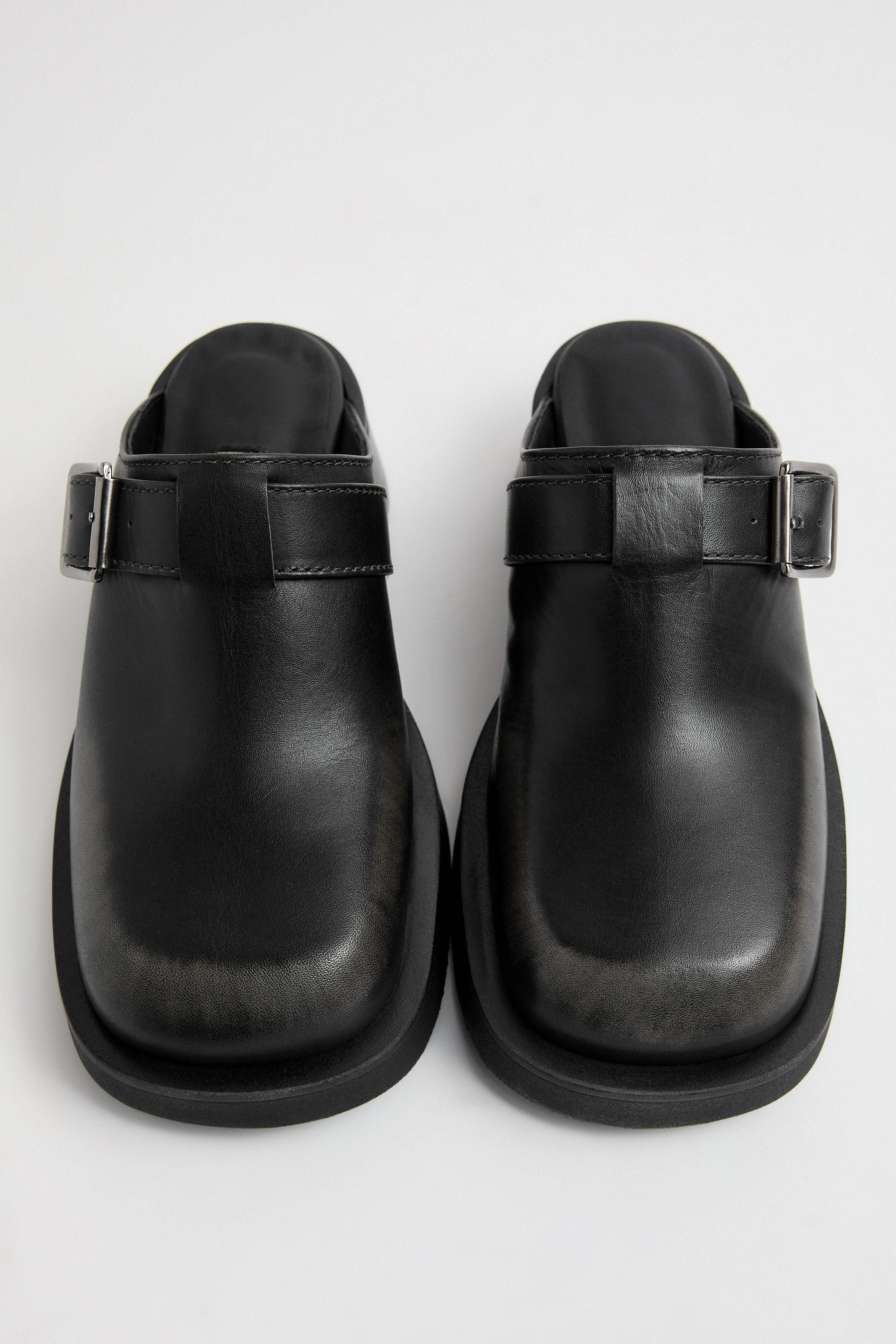 Aroa Mules | Dark Grey Miista 