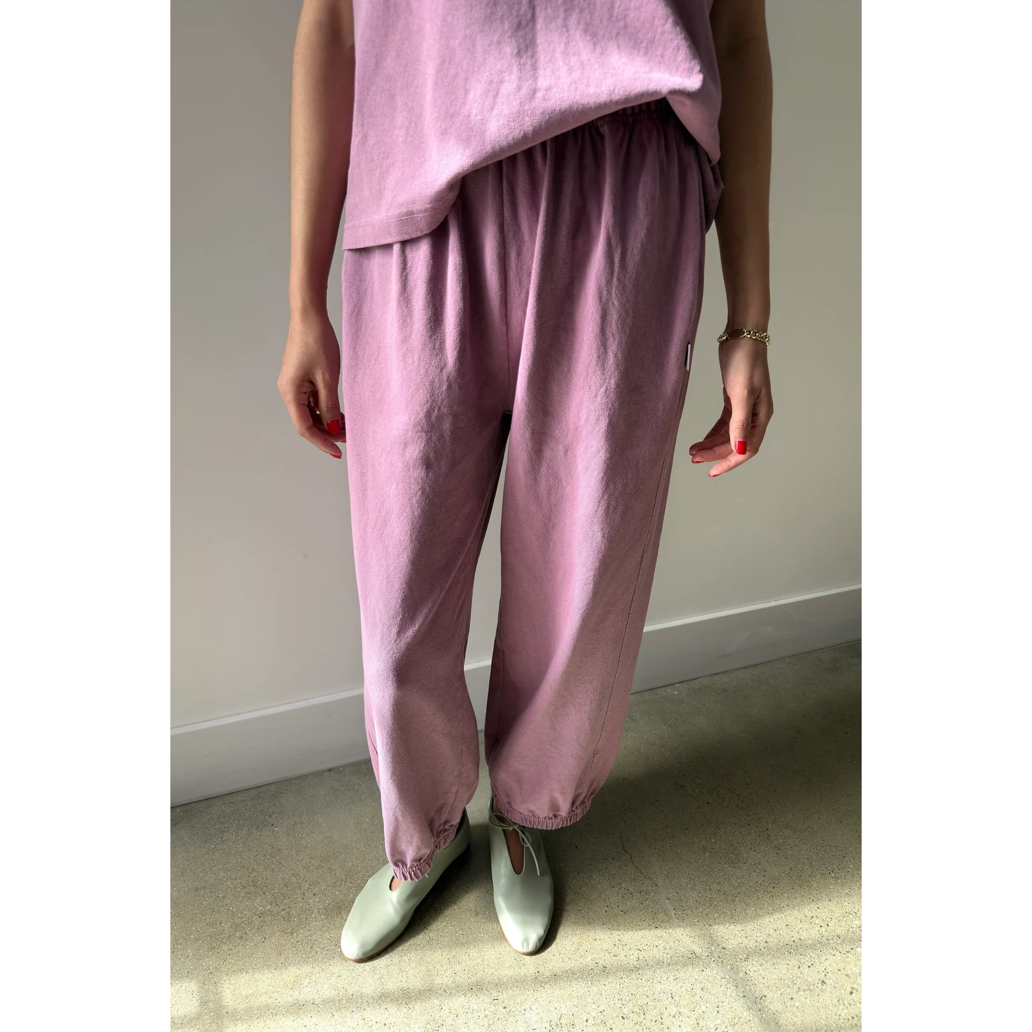 Balloon Pants Apparel LE BON SHOPPE dusty lilac small 