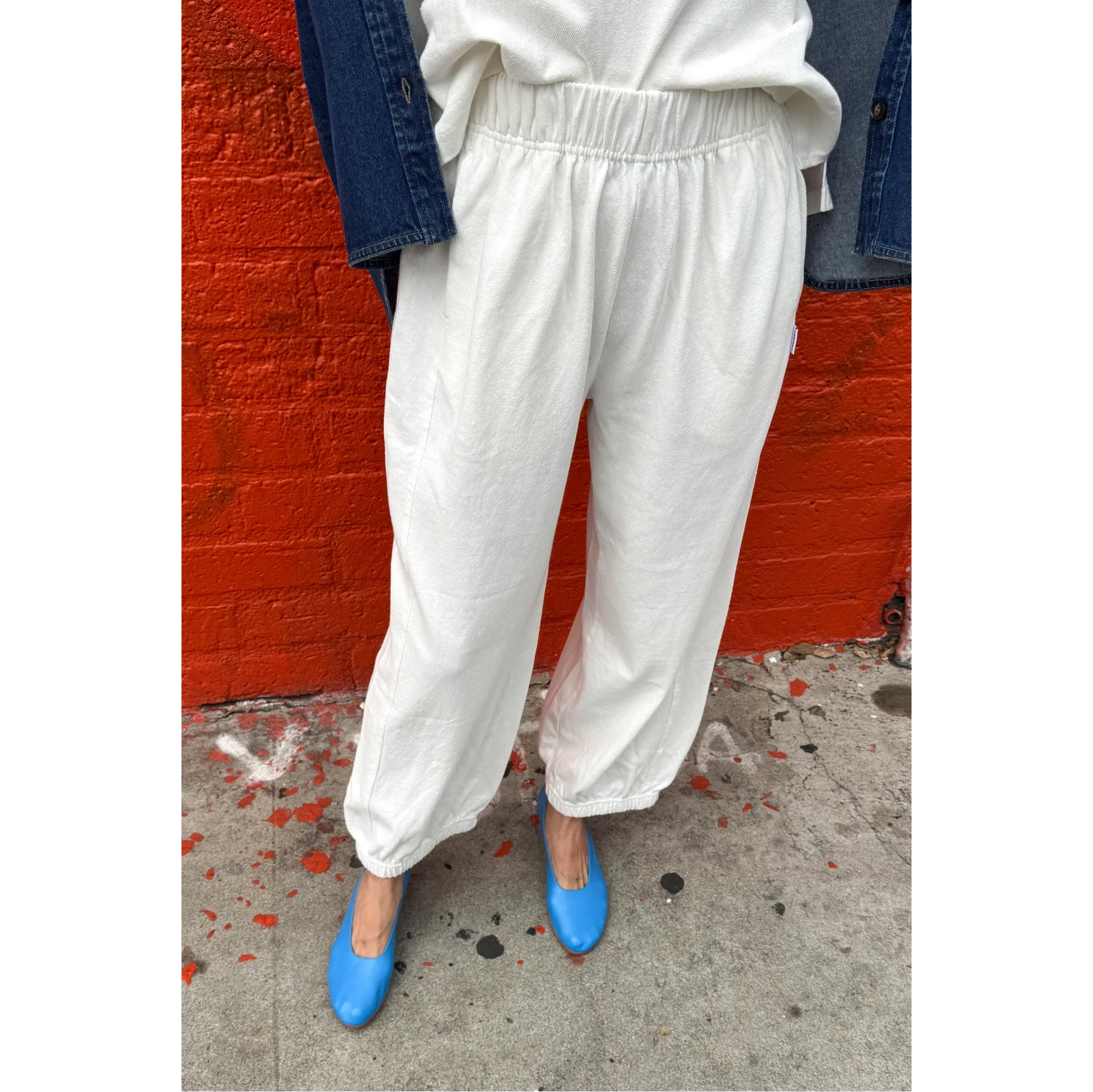 Balloon Pants Apparel LE BON SHOPPE white small 
