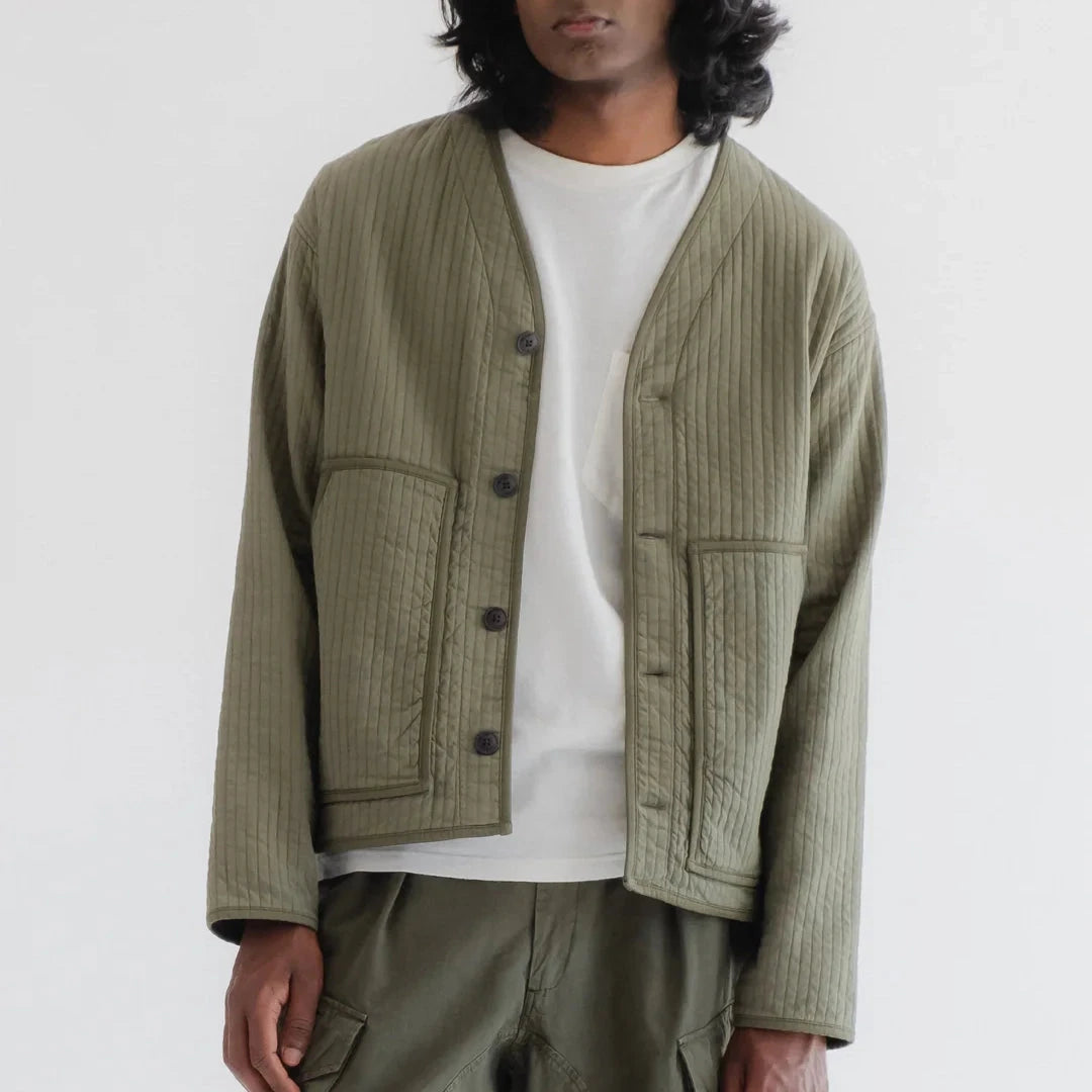 Baseball Cardigan | Litchen EAT DUST 