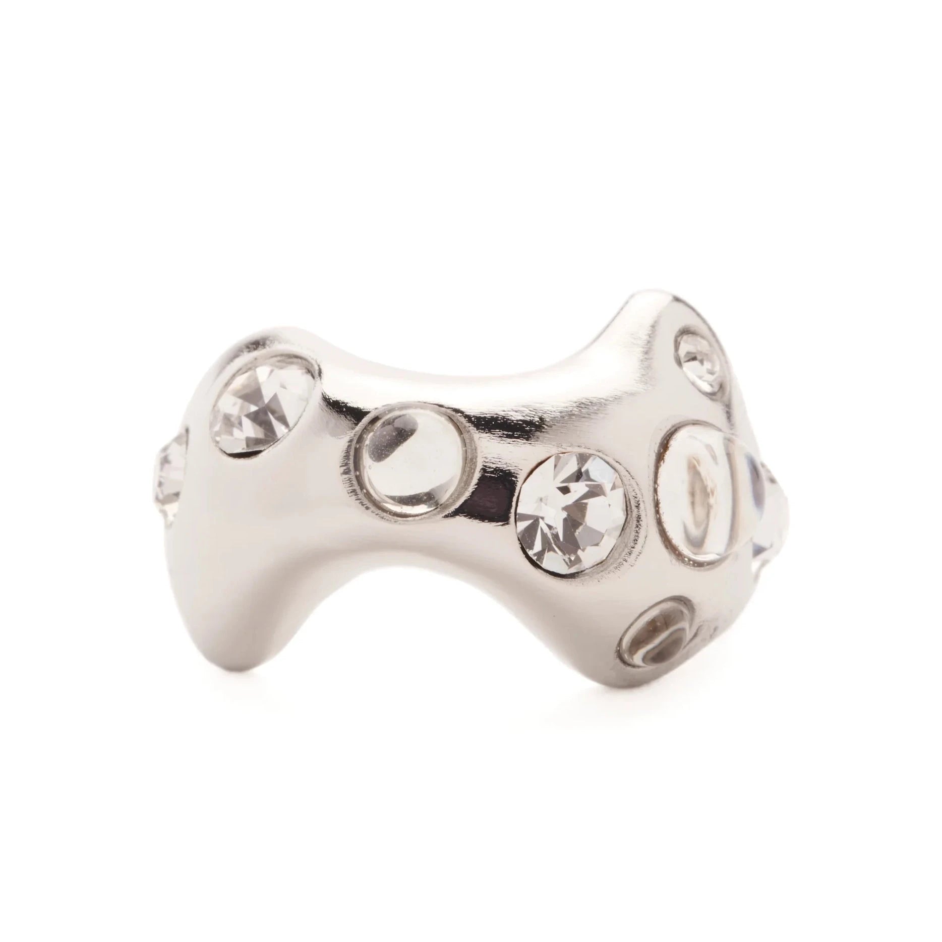 Bat Ring | Silver/Clear Rings Collina Strada 