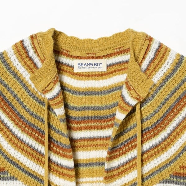 Beams Boy | Multi Stripe Vest Beams Boy Yellow 