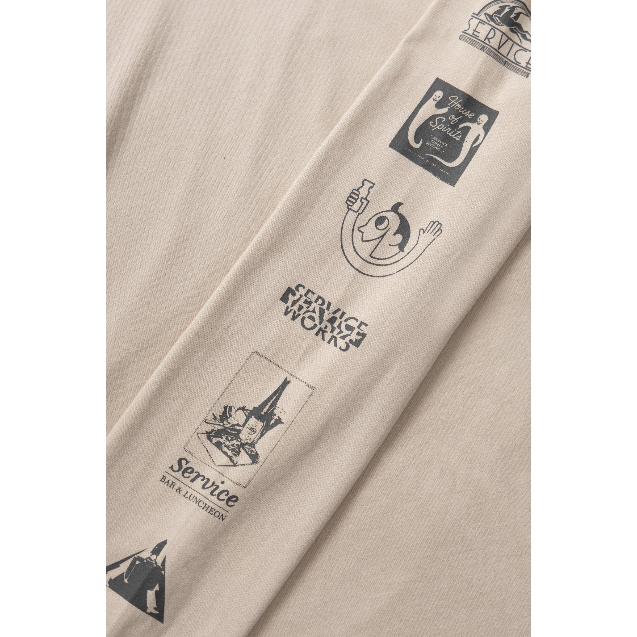 Bootleg Long Sleeve Tee Service Works 