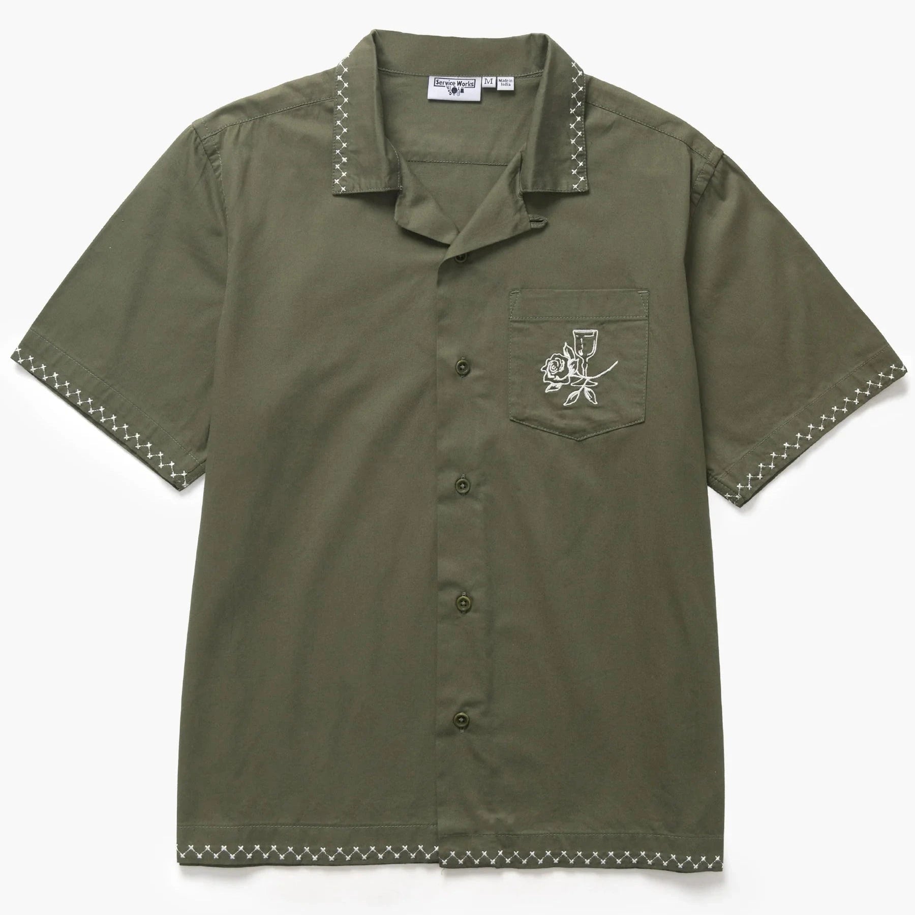 Border Shirt Service Works Olive S 