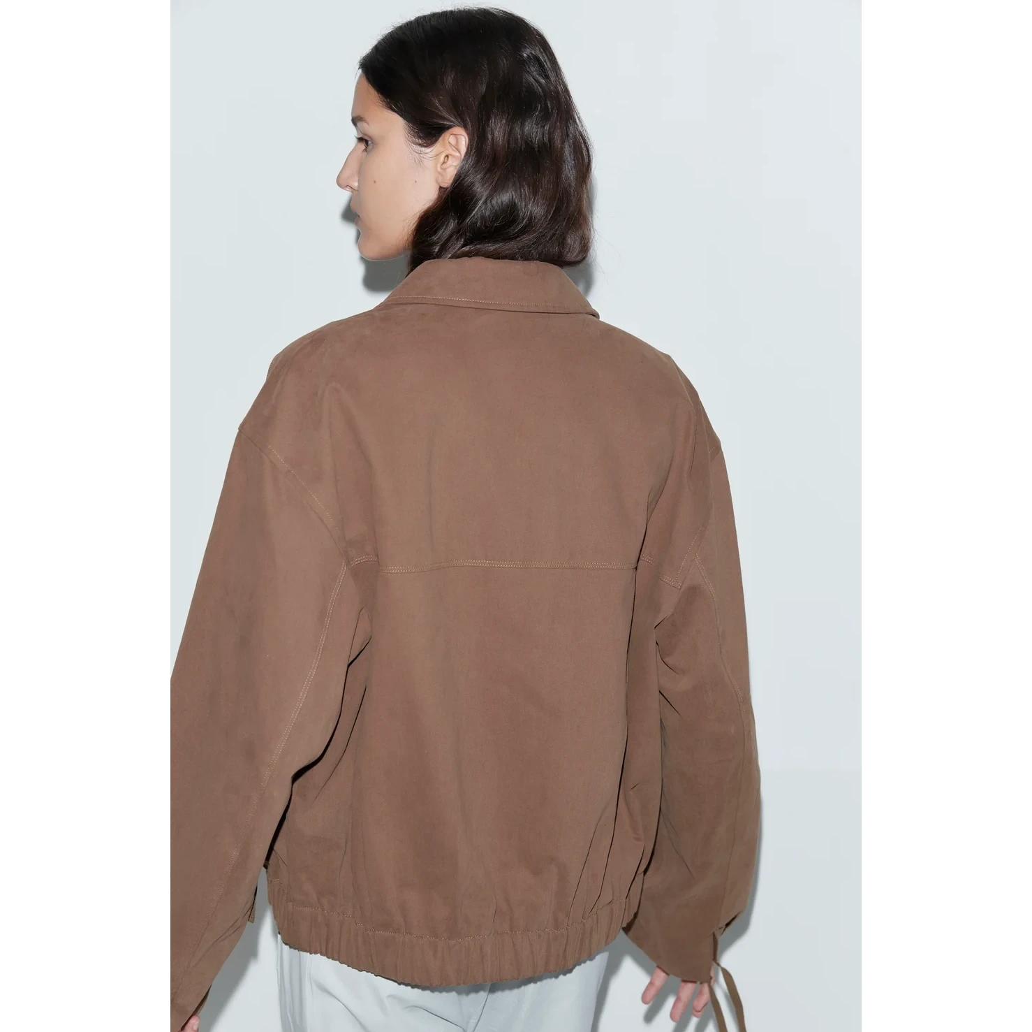 Button Up Jacket | Brown Deiji Studios 