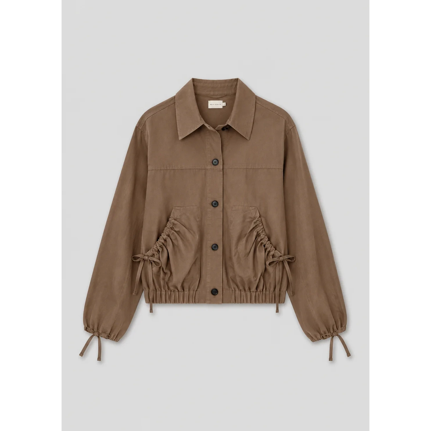 Button Up Jacket | Brown Deiji Studios XS 