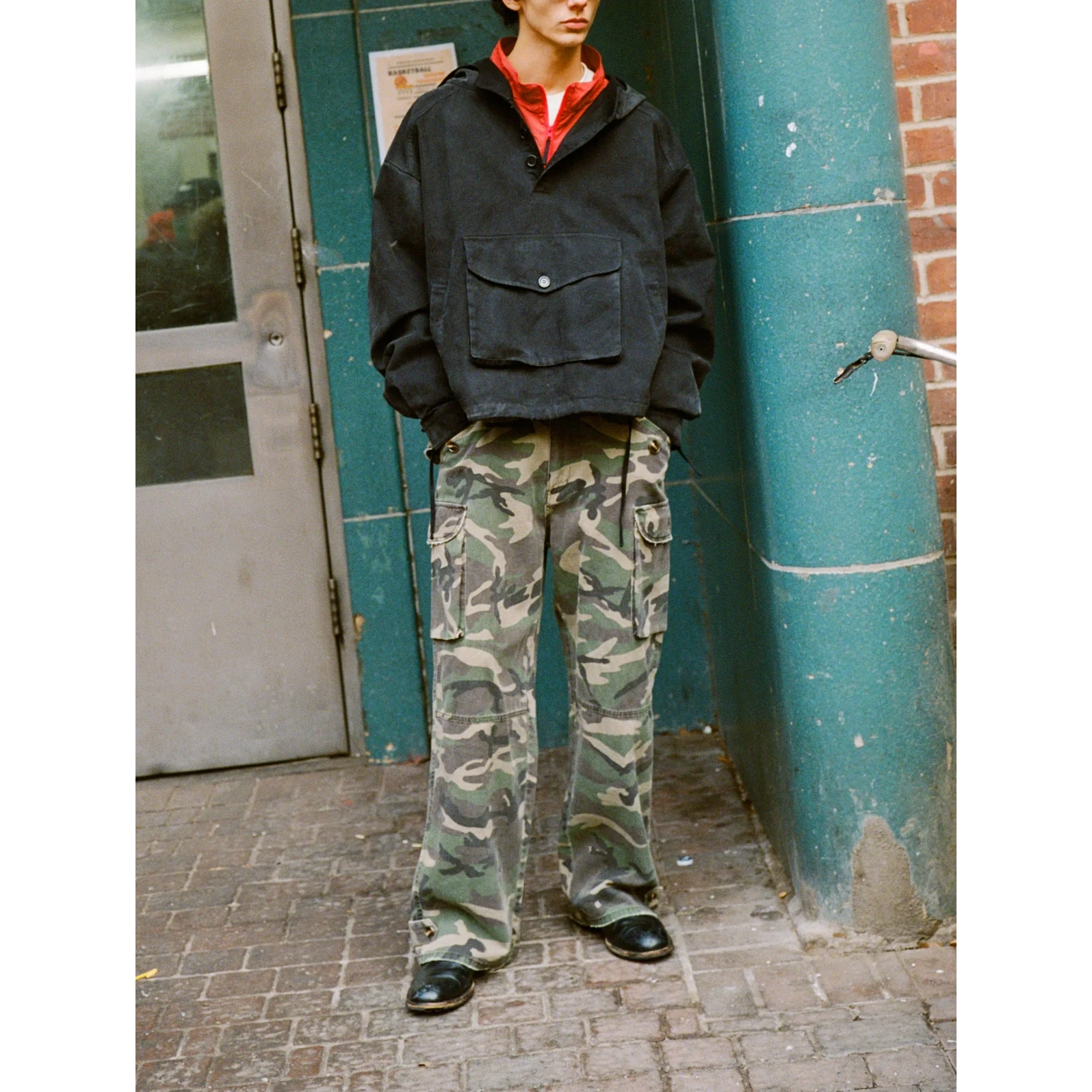 Camo Utility Cargo Pants Apparel Found 