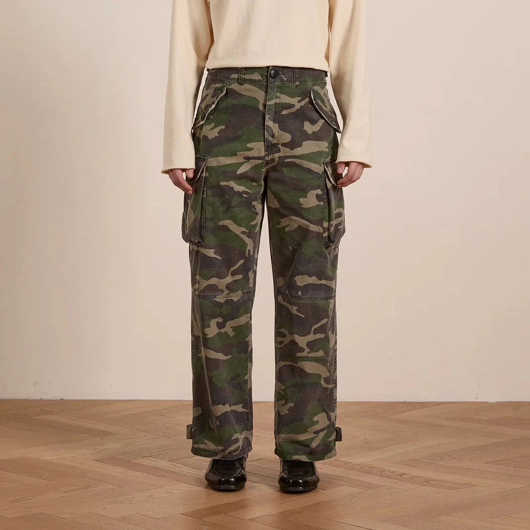 Camo Utility Cargo Pants Apparel Found 