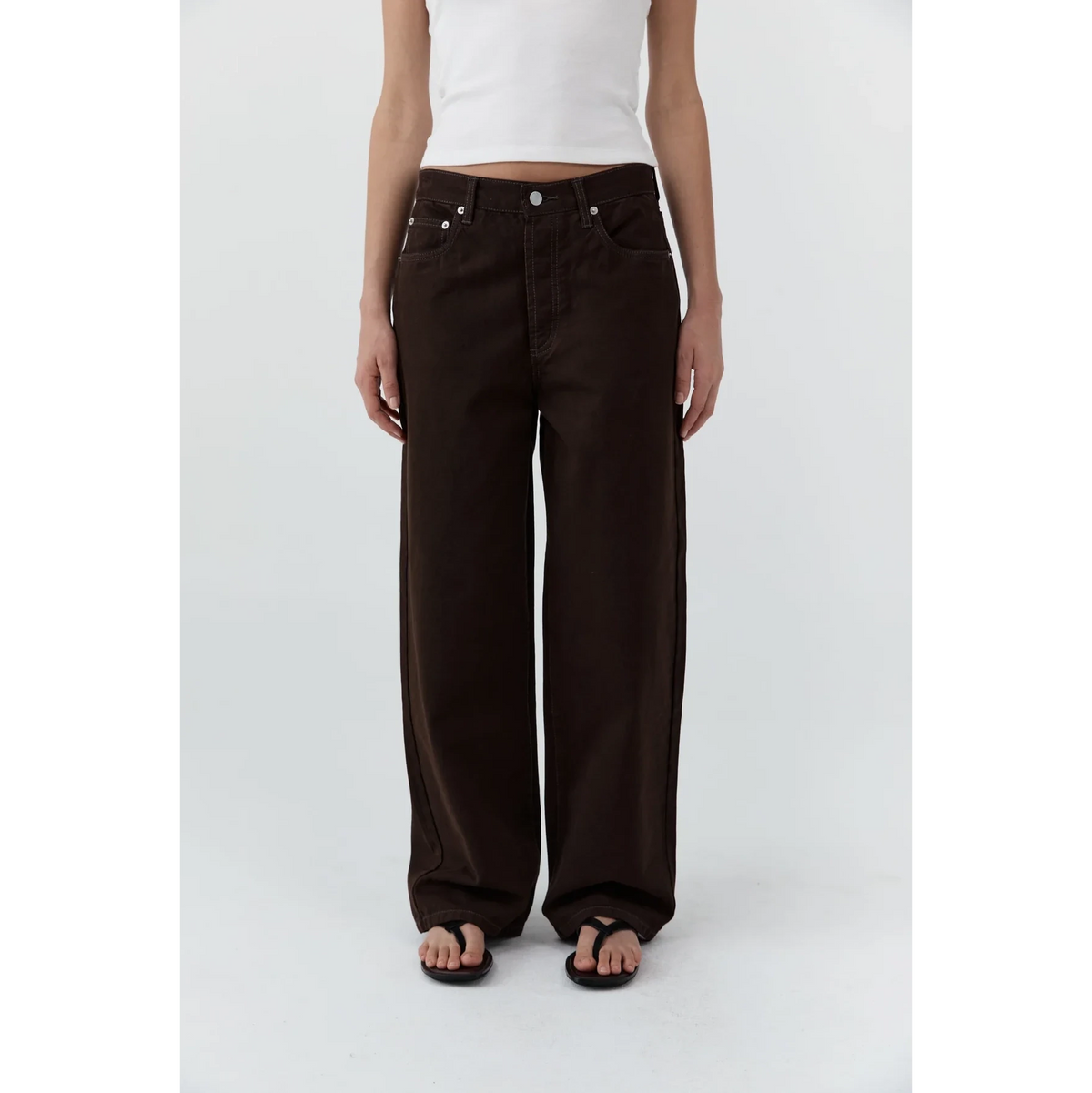 Canvas Classic Mid Rise Jeans St. Agni 