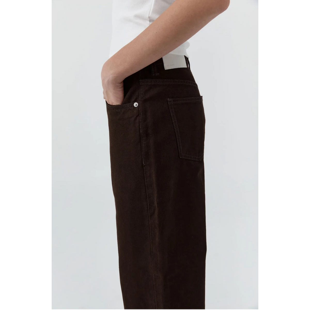 Canvas Classic Mid Rise Jeans St. Agni 