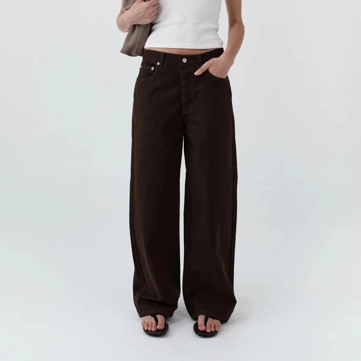 Canvas Classic Mid Rise Jeans St. Agni 