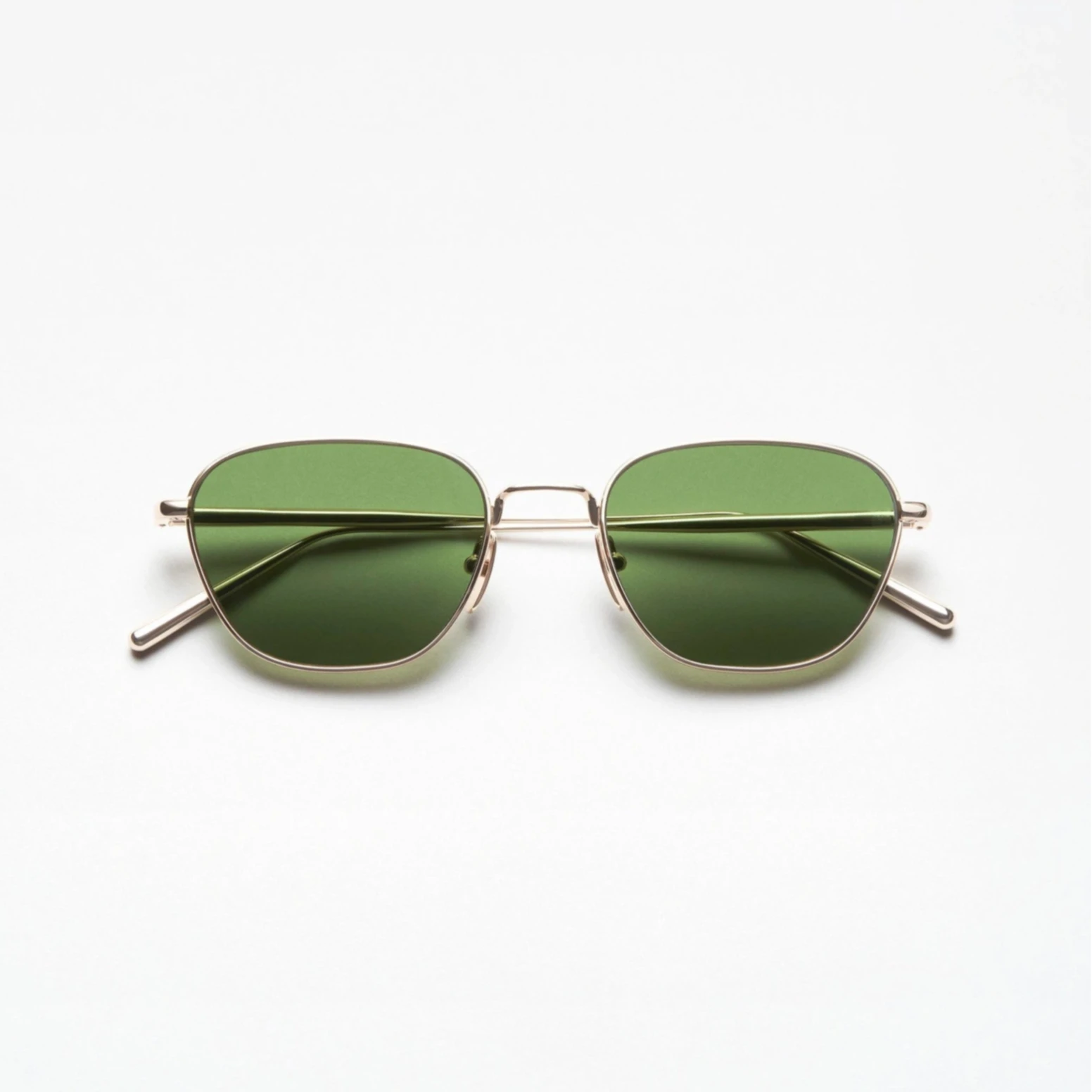 Chimi | Polygon Soft Gold Green Chimi Eyewear 