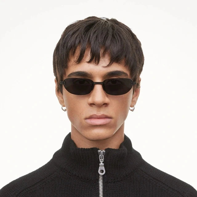 Chimi | Rimless Oval Black Chimi 