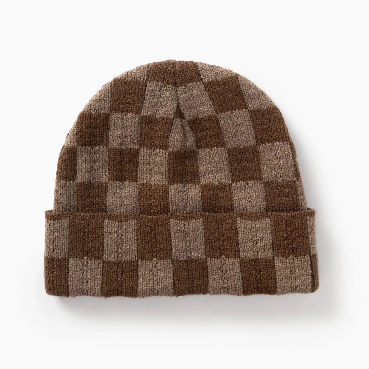 Chunky Check Beanie SERVICE WORKS 