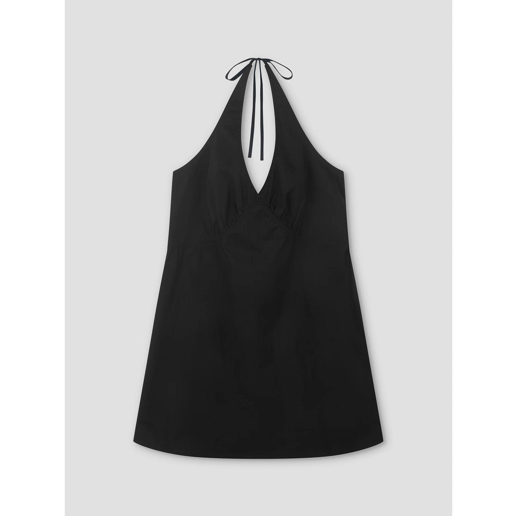Cinched Halter Dress Deiji Studios 