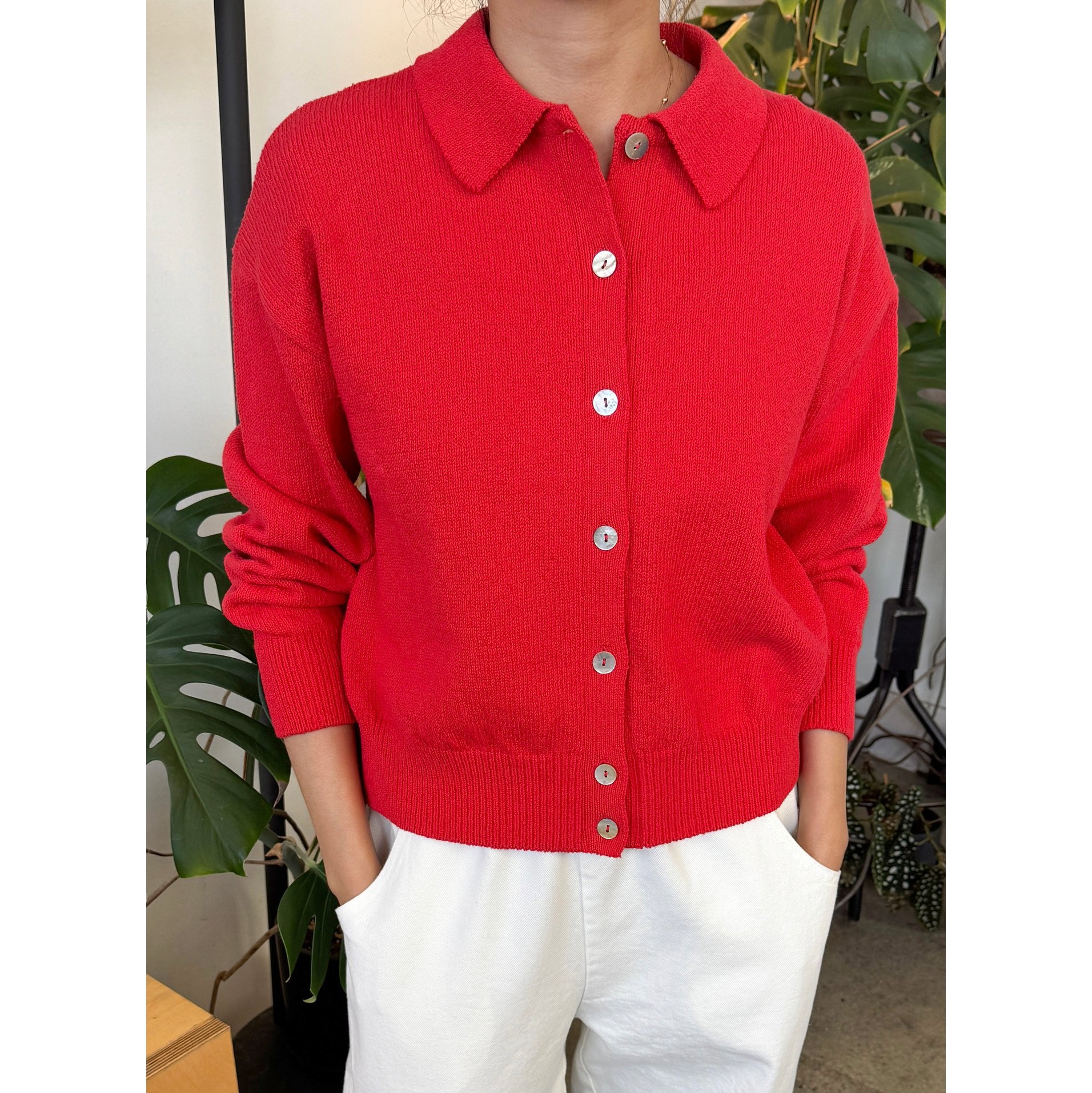 Club Cardigan Knitwear Sweaters Le Bon Shoppe 