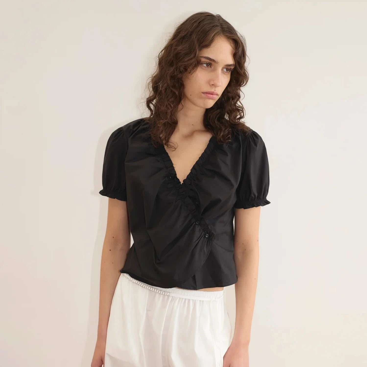 Cross Frill Top Deiji Studios 
