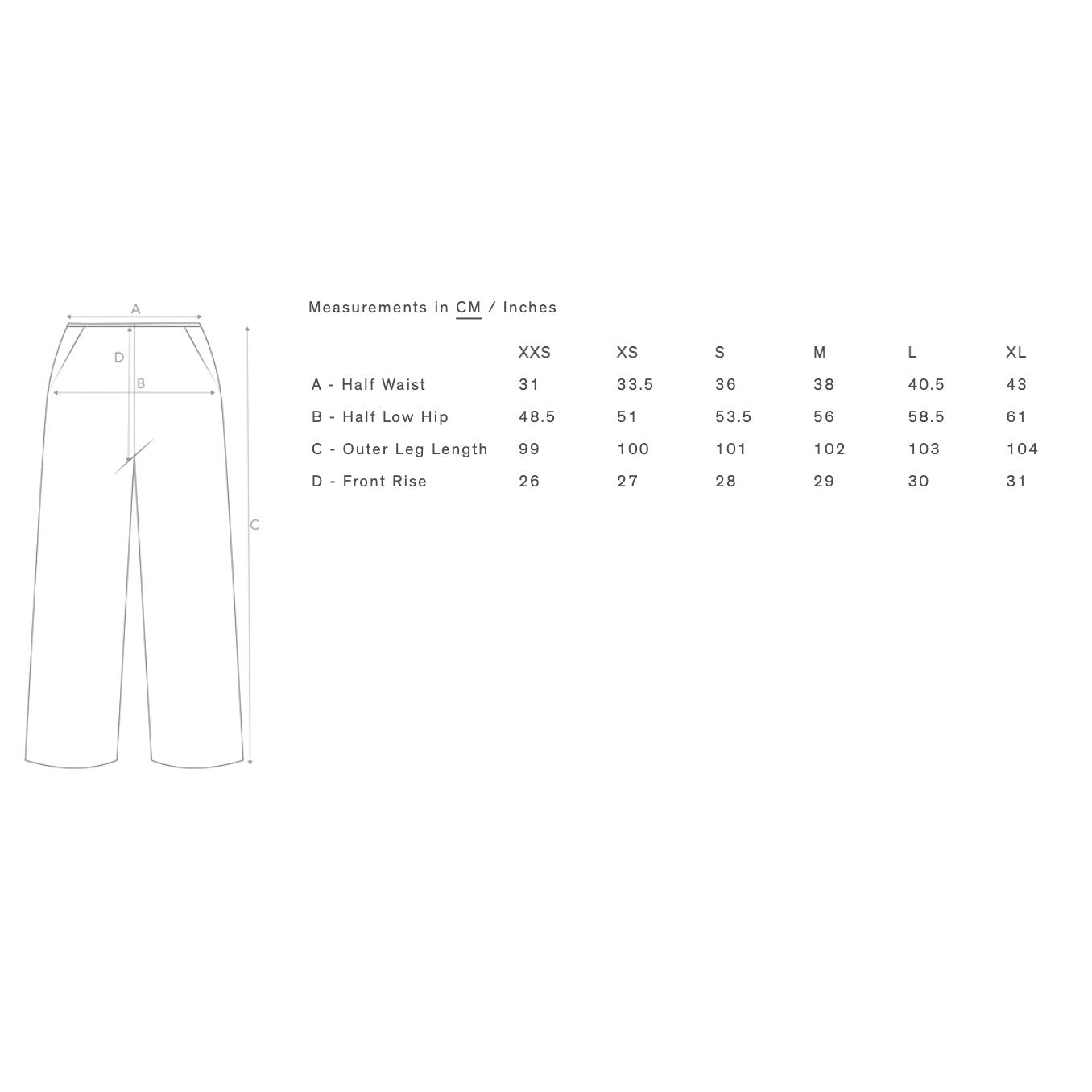 Curve Pant | Lavender Smoke Deiji Studios 
