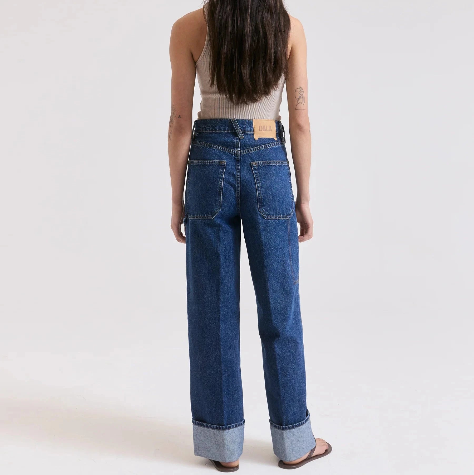 Dala | Starch Jean | Flat Blue DALA 