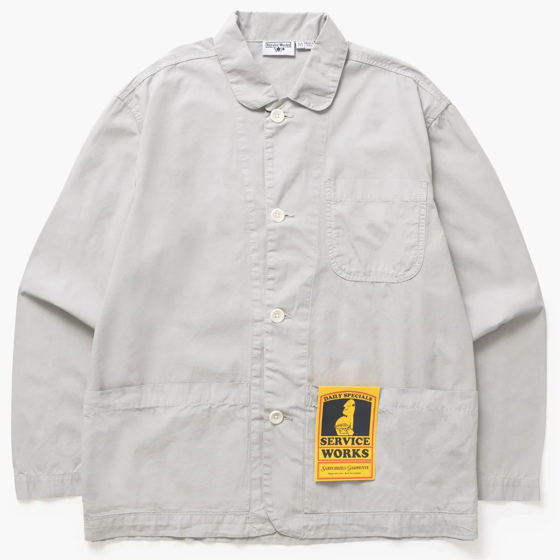 Easy Chef Shirt Service Works Silver S 