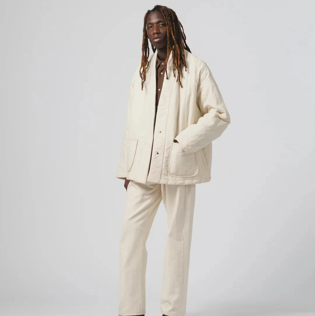 Eat Dust | Edo Jacket | Ecru EAT DUST 