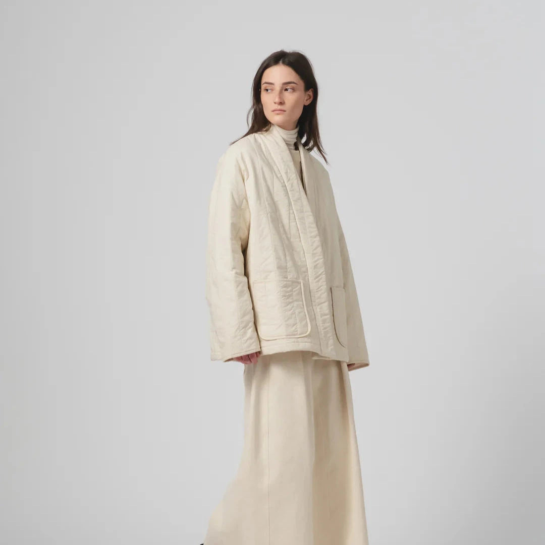 Eat Dust | Edo Jacket | Ecru EAT DUST 