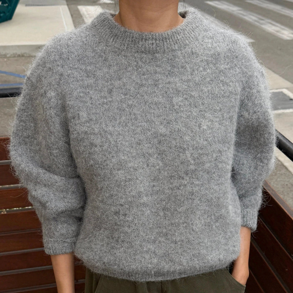 Elio Crew Neck Sweater Apparel LE BON SHOPPE 